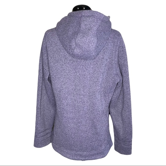 North Face Crescent Sunset Hoodie Greystone Purple - Picture 6 of 6